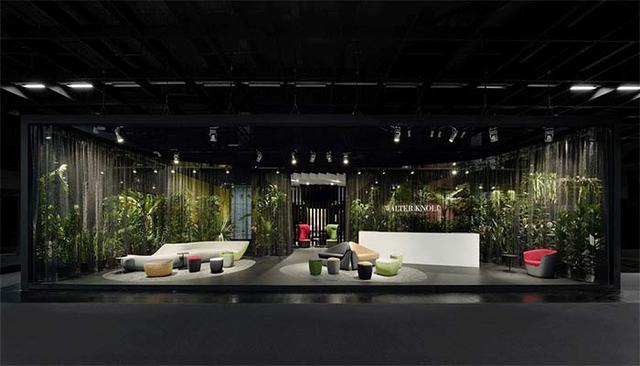 前臺接待區(qū)辦公家具設計