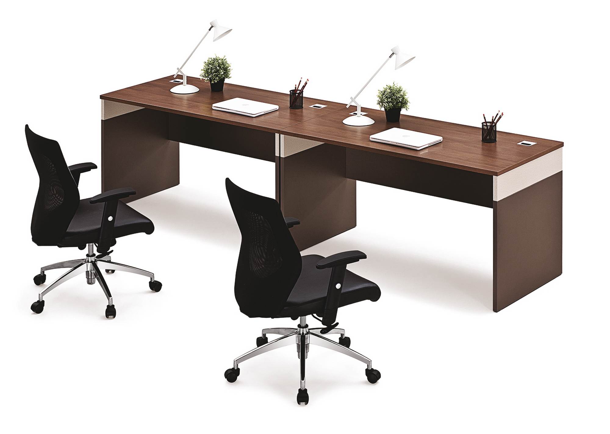 屏風(fēng)卡位辦公桌定制時(shí)在搭配上需要注意什么呢？